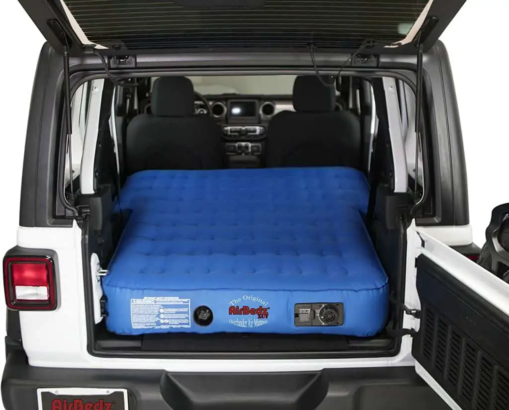 air mattress in jeep wrangler unlimited