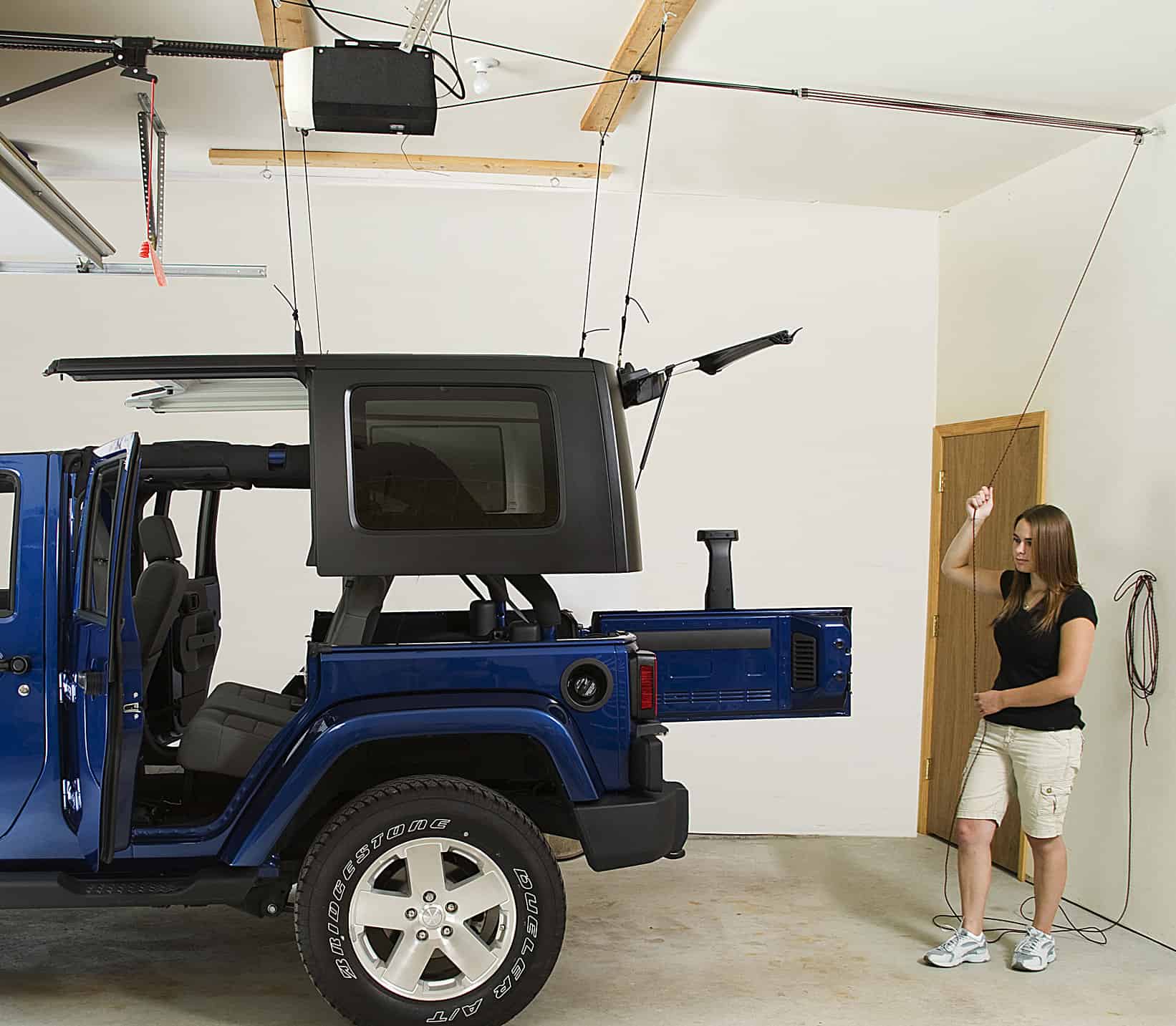 Jeep Wrangler Roof Top Storage