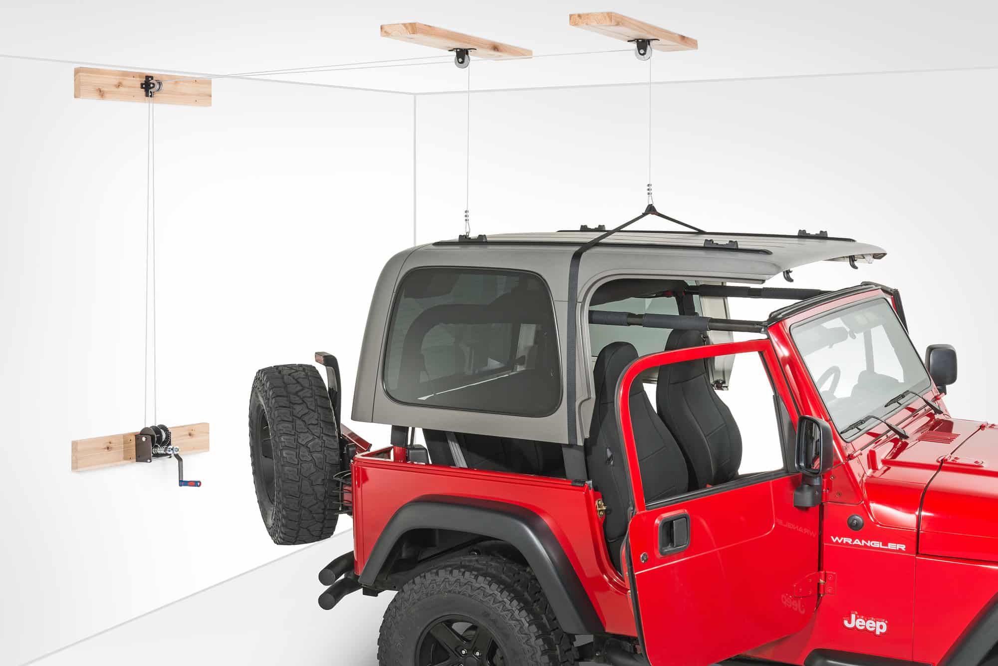 Diy Jeep Wrangler Hard Top Hoist