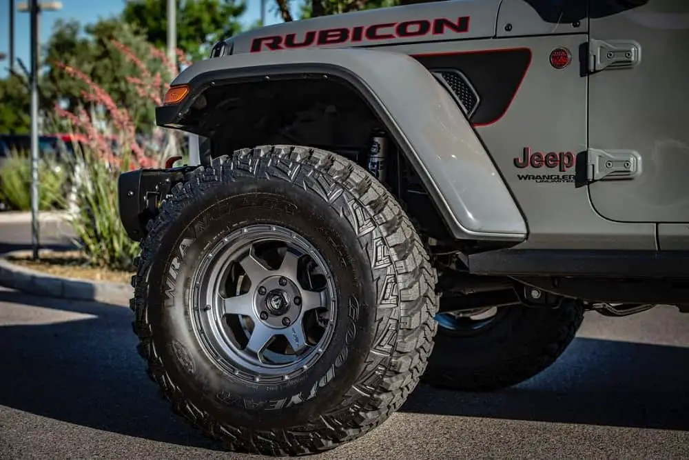 Tire Size On Jeep Wrangler