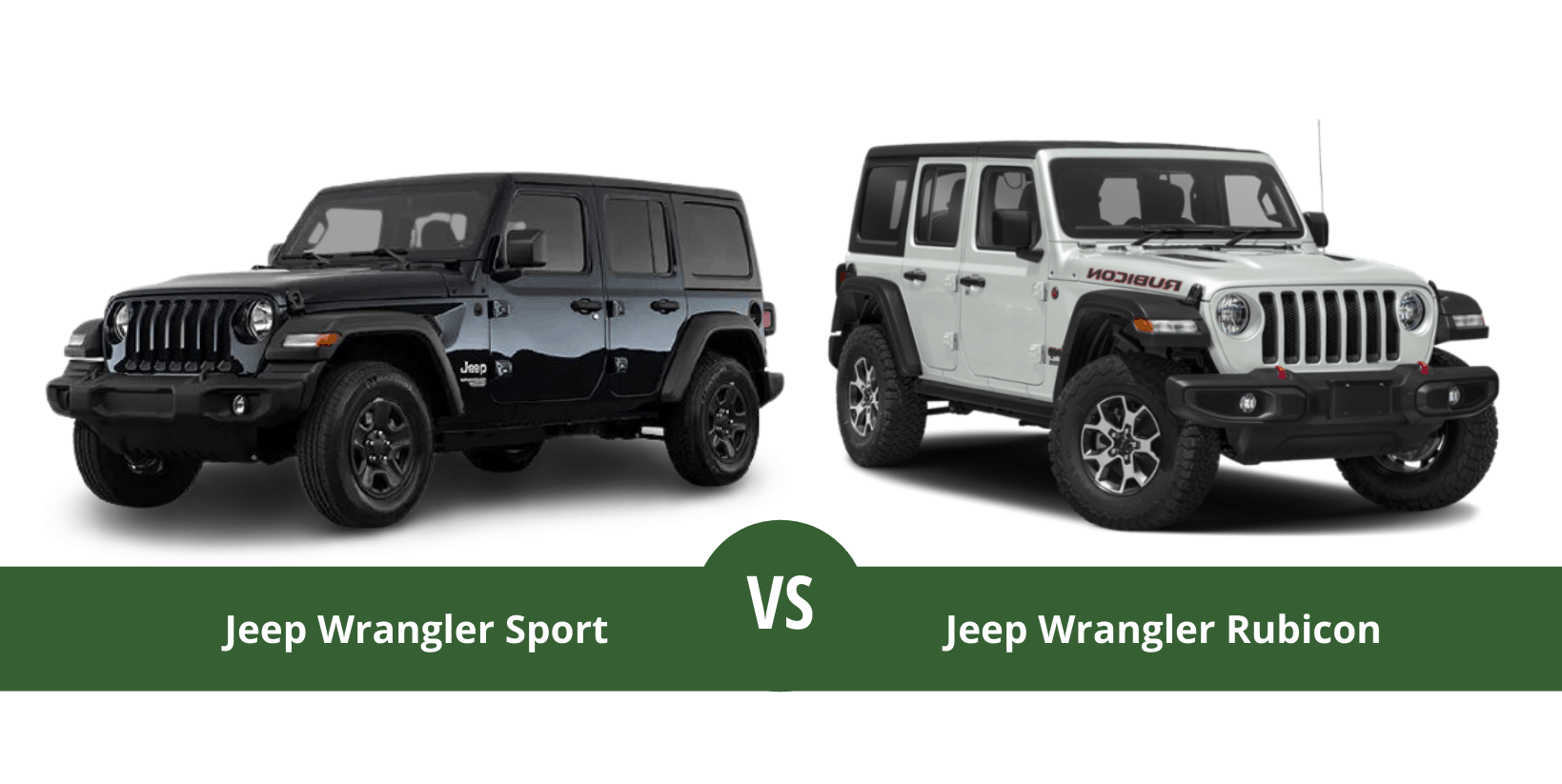 Jeep Wrangler Sport vs Rubicon 2024 Guide