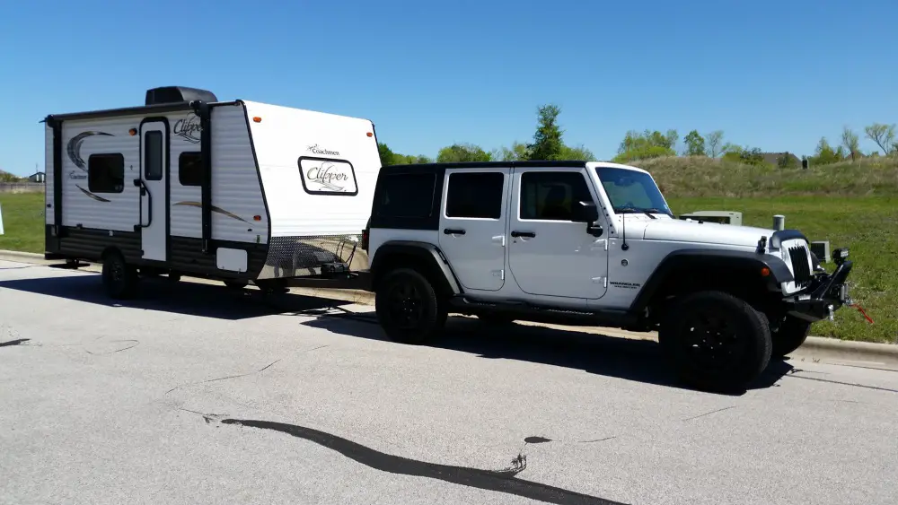 best travel trailer to pull with a jeep wrangler